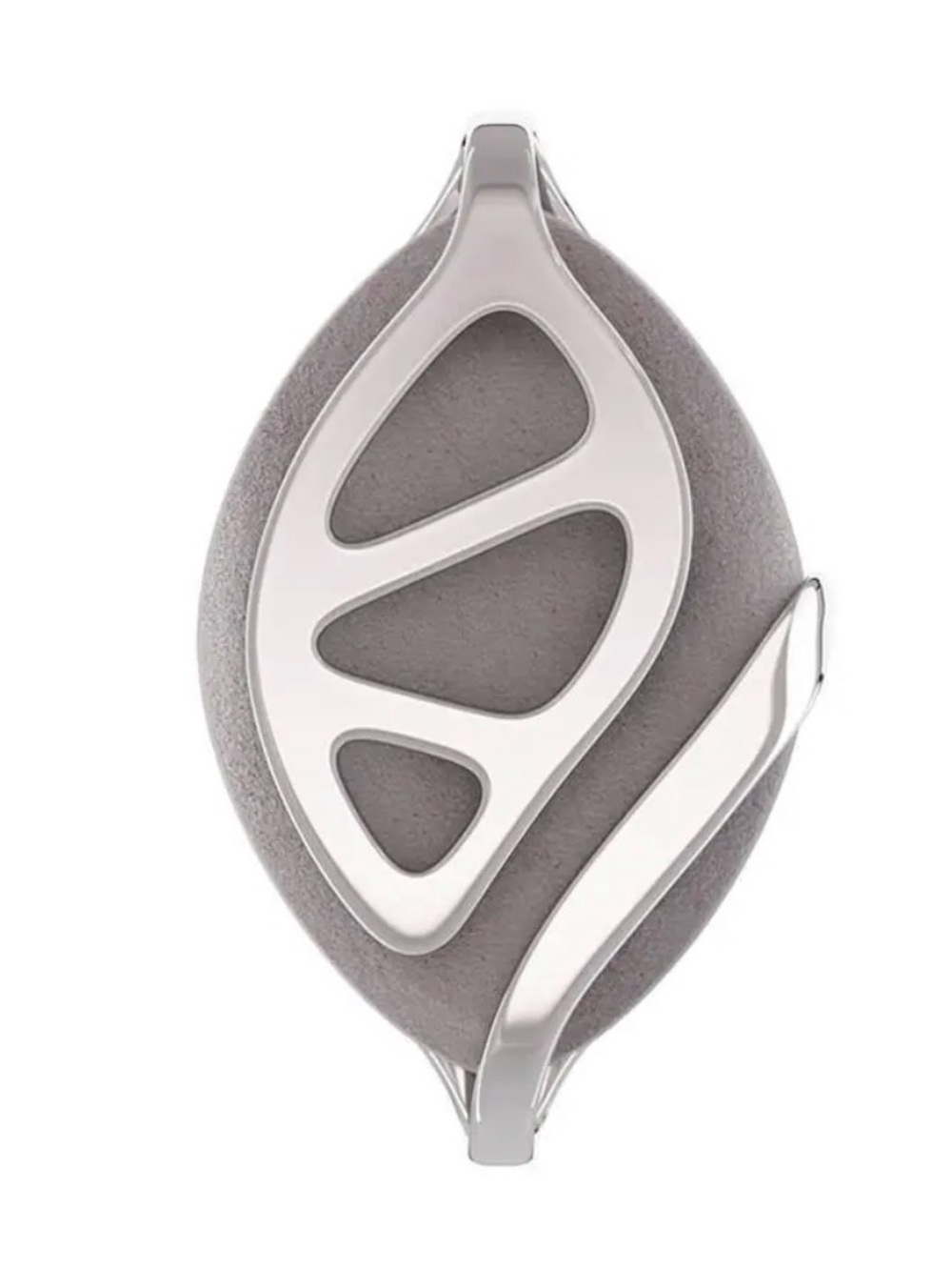 BellaBeat Silver Leaf Fitness Activity Tracker Pendant
